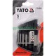 Yato zestaw komplet wykrętaków do zerwanych śrub 6 sztuk + etui YT-0590