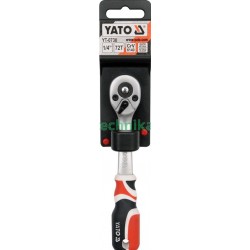 Grzechotka wygięta 1/4" Yato YT-0730