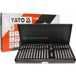 YATO YT-0400 Zestaw bitów klucze imbus torx spline hex