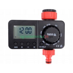 Sterownik nawadniania Yato cyfrowy LCD maks. ciśnienie 6 bar