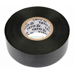 Yato Taśma elektroizolacyjna 12mm x 0,13mm 10m czarna YT-8152
