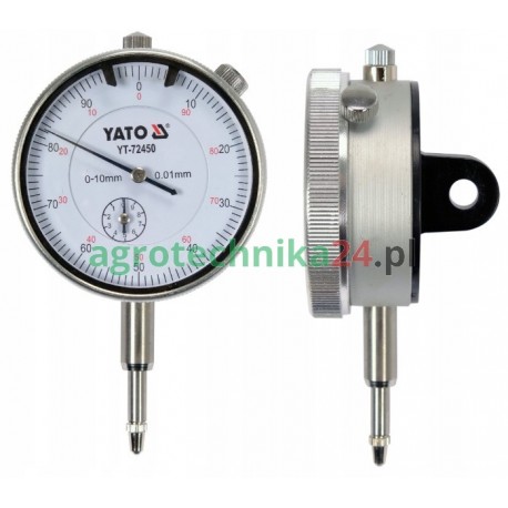 YATO Profesjonalny CZUJNIK ZEGAROWY 0-10MM YT-72450