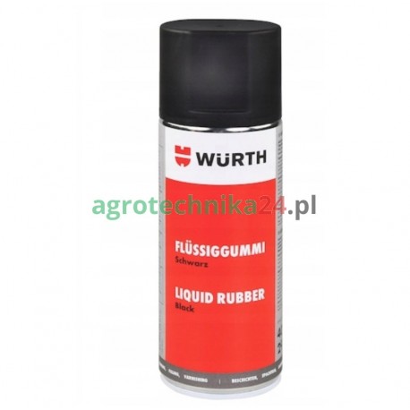 Płynna guma w sprayu WURTH 400 ml czarna