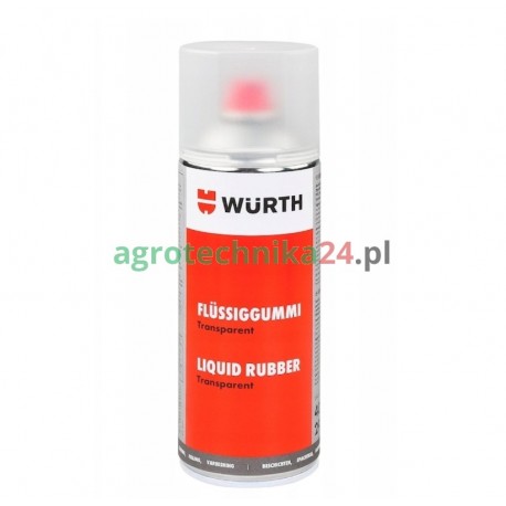 Guma w płynie Wurth bezbarwna spray 400 ml