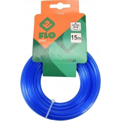 Żyłka tnąca Flo 89424 2,4mm 15m gwiazdka
