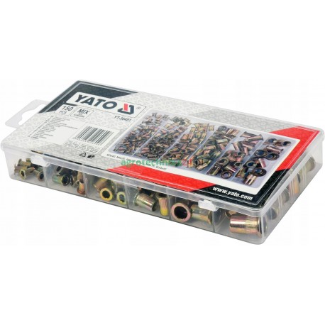 YATO Zestaw nitonakrętek stalowych YT-36481