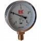 Manometr próżniowy Kramp 100 mm przyłącze dolne