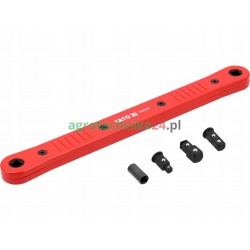 Yato klucz przekładniowy 340 mm 3 uchwyty 1/4'' 3/8'' 1/2''
