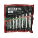 Klucz oczkowy Yato stal chromowo-wanadowa 8 szt. 6-22 mm