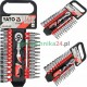 Yato zestaw nasadek z akcesoriami 1/4" 28-elementowy