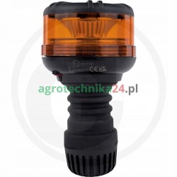 AGTECH Lampa błyskowa ostrzegawcza LED z przełącznikiem