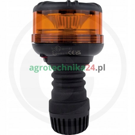 AGTECH Lampa błyskowa ostrzegawcza LED z przełącznikiem