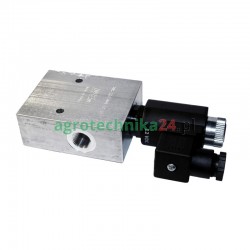 Zawór trzydrogowy ster.elektr Metal-Fach POD-HZW-000007-1